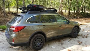 subaru outback roof rack weight limit