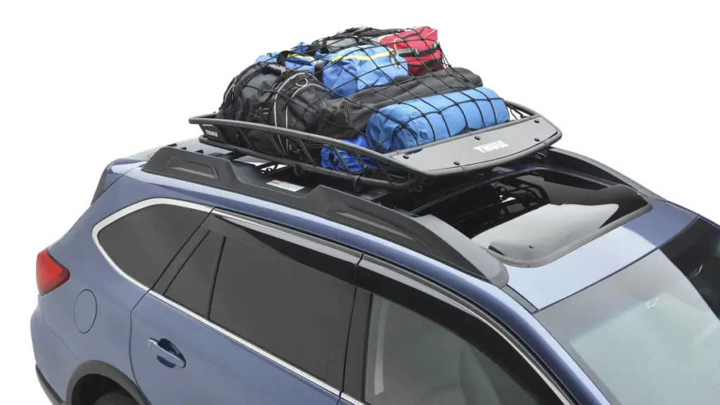 subaru outback roof rack weight limit