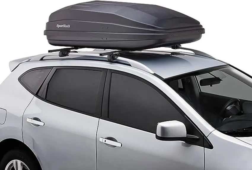 spacious and durable roof box