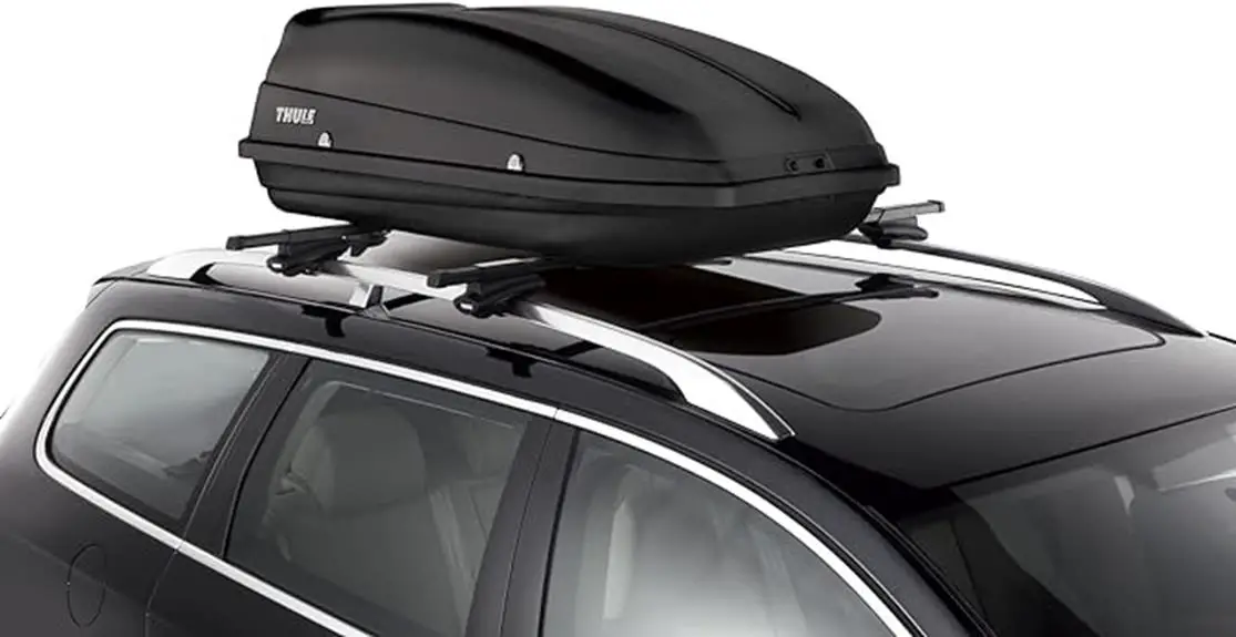 thule rooftop cargo box