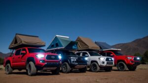 best tacoma camping options