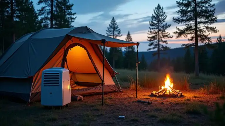 cooling relief in tents