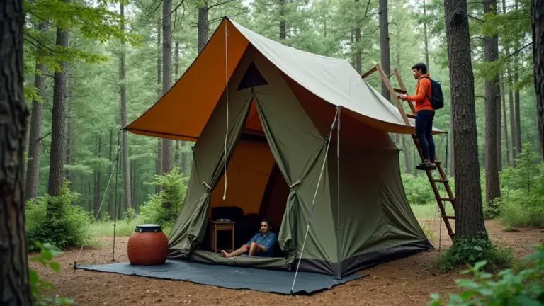 elevated camping experience design