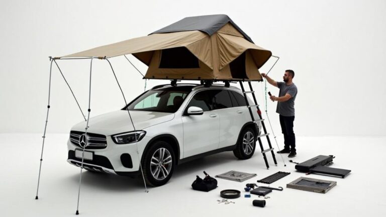 remove roof top tent