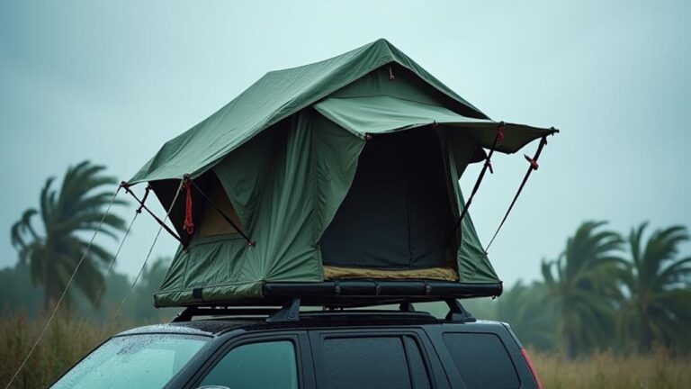 secure your roof tent