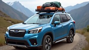 subaru forester s roof capacity