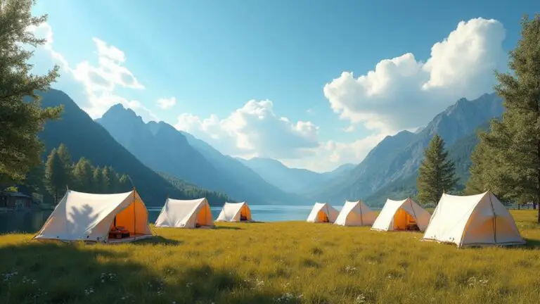 tents with screened porches