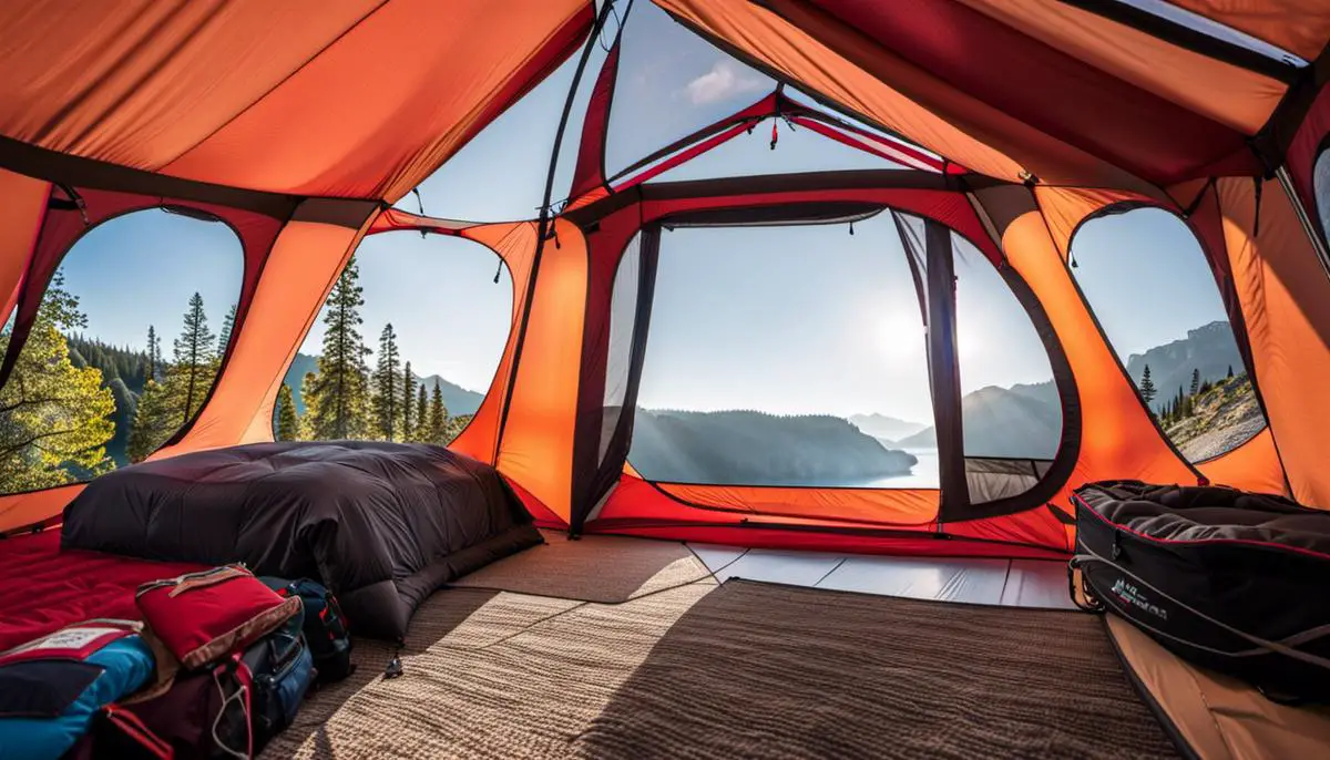 An image of the Yakima SkyRise HD Tent showcasing its compact and lightweight design.