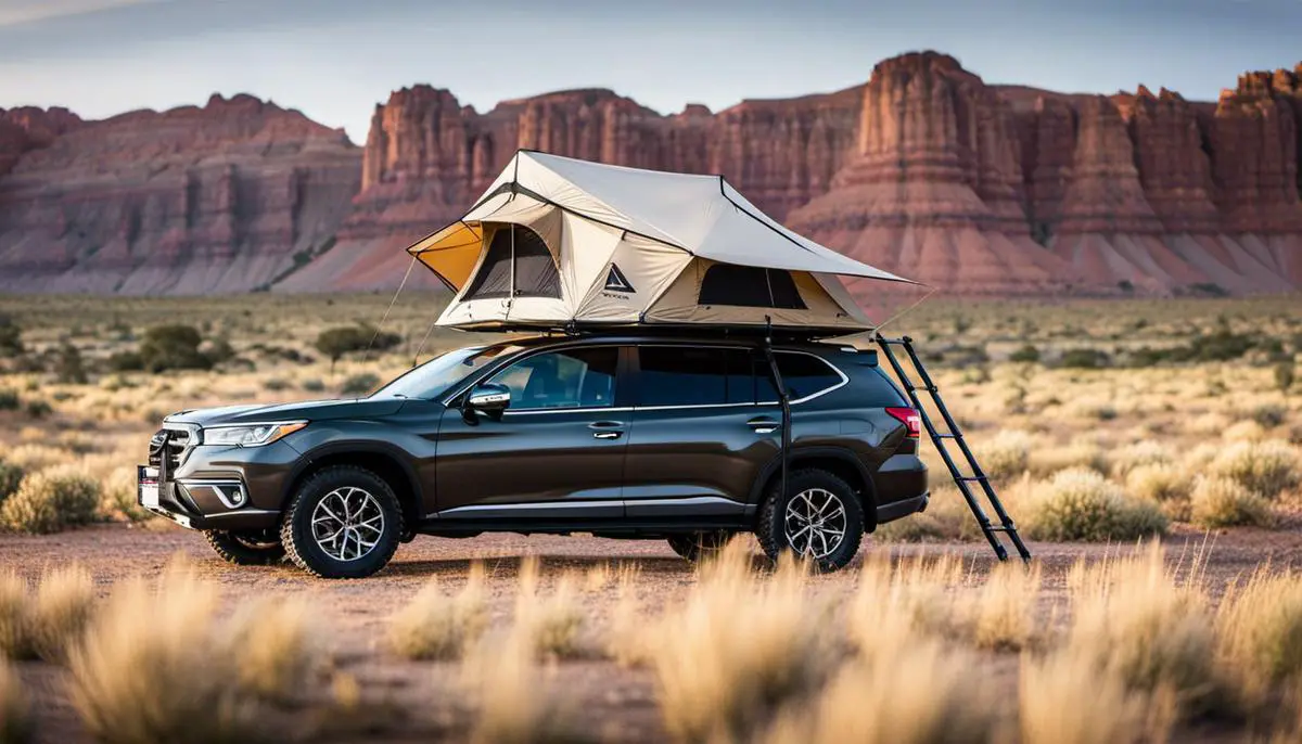 Front Runner Feather-Lite Rooftop Tent - Lightweight, strong, and versatile rooftop tent for outdoor adventures