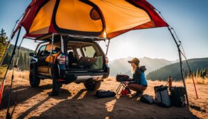 4Runner Tent Camping