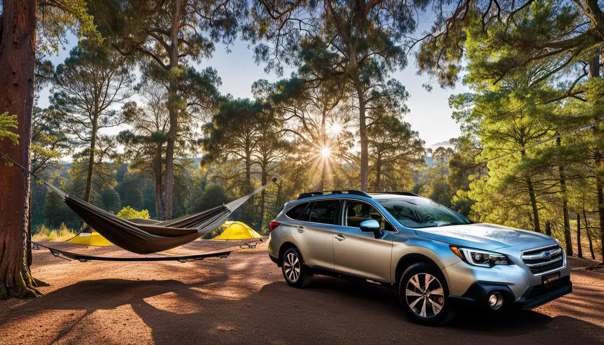 Subaru Outback Camping