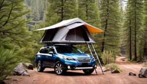 Subaru Outback Camping